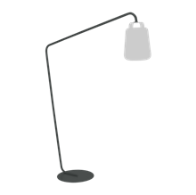 Fermob stander til balad lampe - offset stand - Antracit